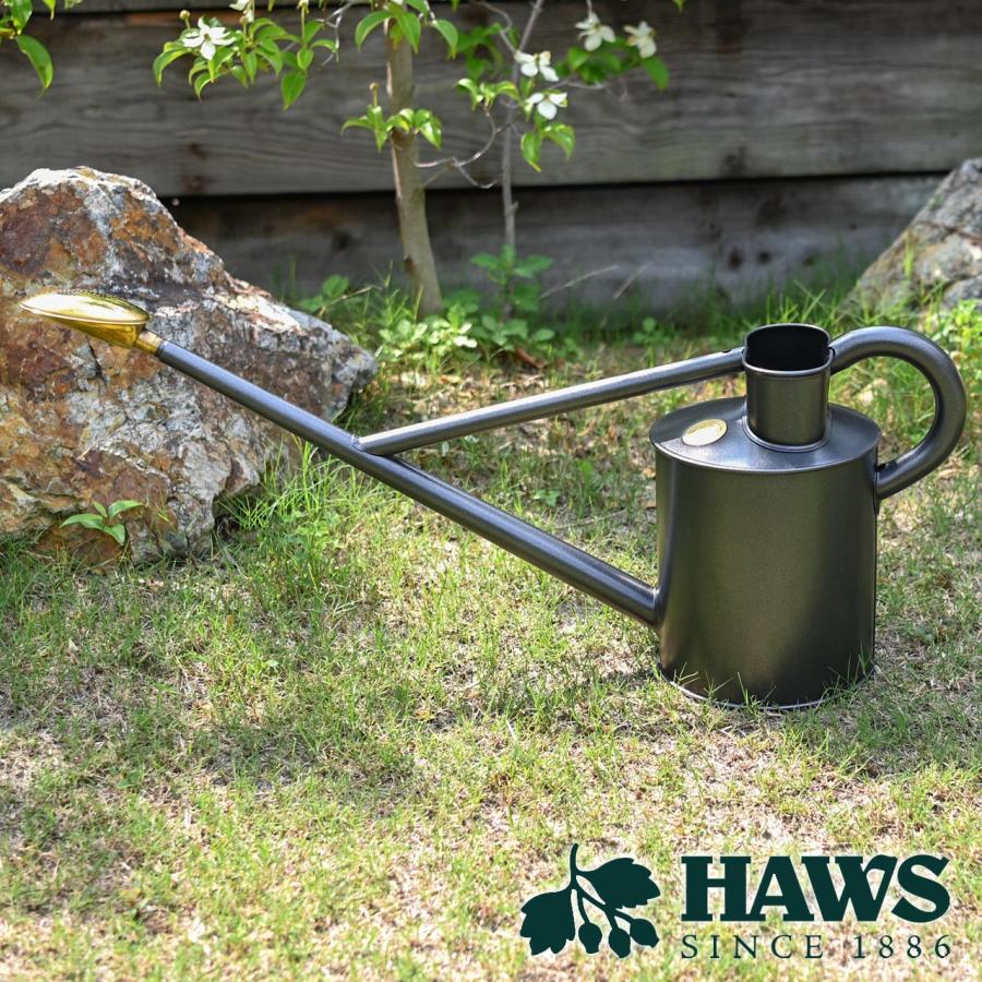 HAWS 英国 オリジナルカン 4.5L グラファイト じょうろ ジョウロ