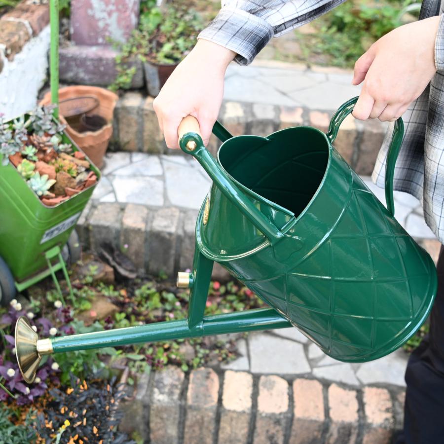 HAWS 英国 ホックリー ヘリテージ 9L 大容量 じょうろ グリーン