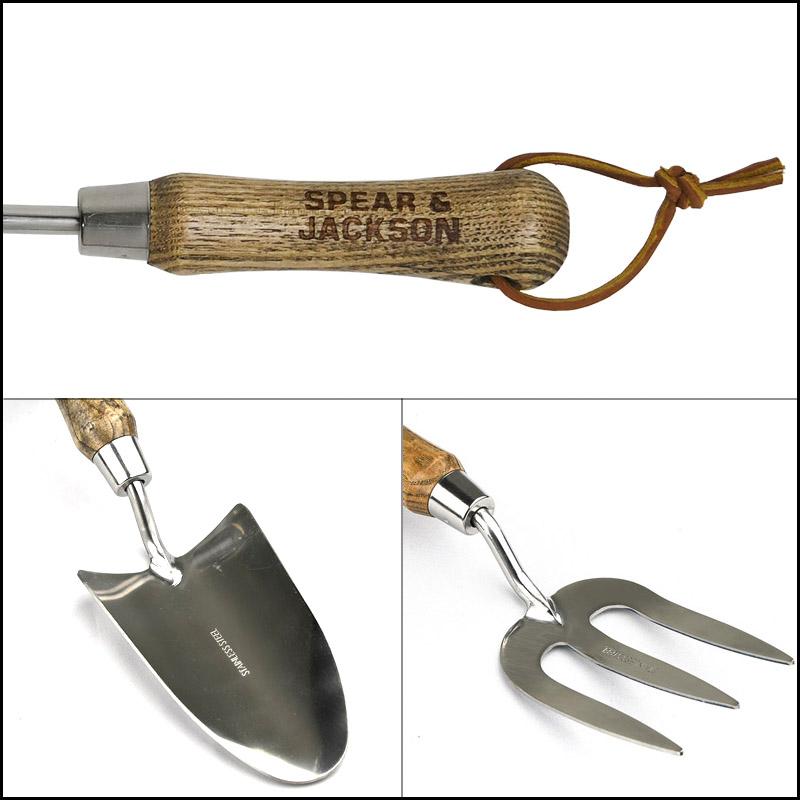スコップ フォーク セット Spear&Jackson トラディショナル ステンレス ガーデンハンドツール２点セット 英国ブランド ギフト |  | 01