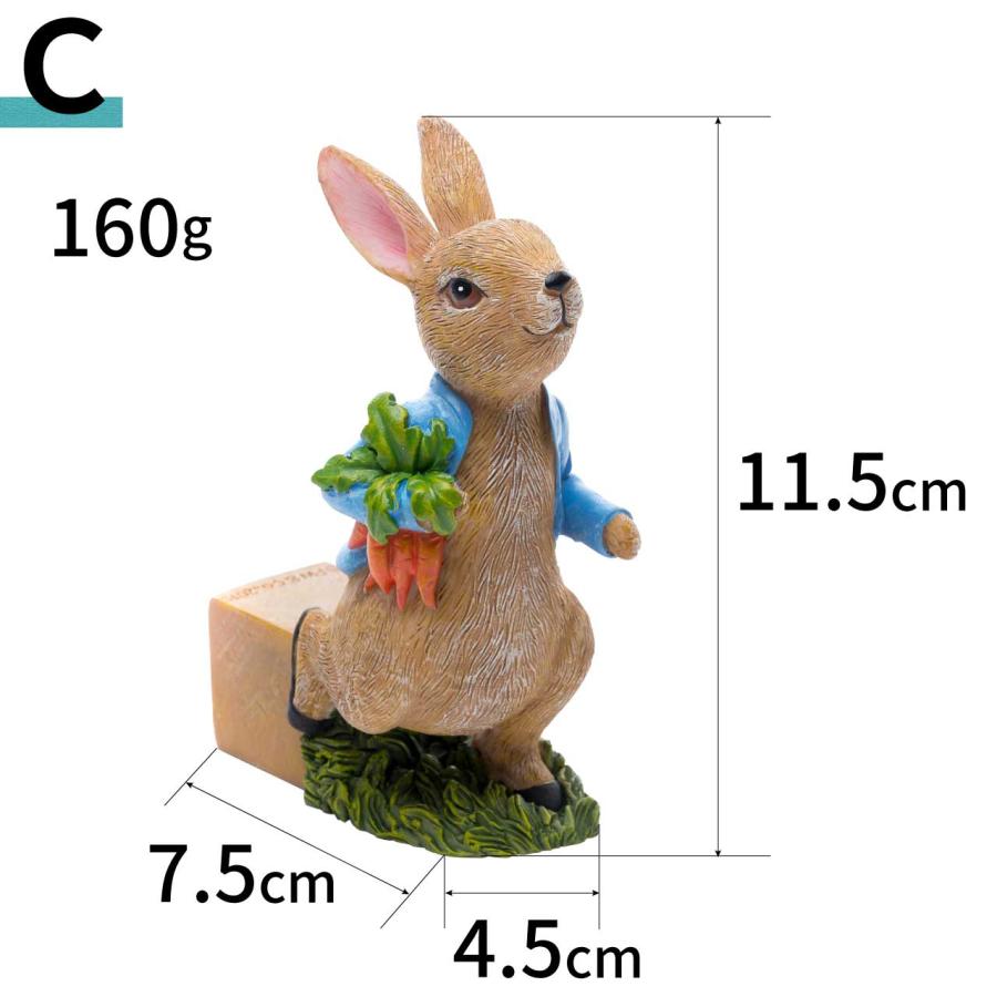 ピーターラビット ポットフィート 3個セット にんじん お母さん 植木鉢