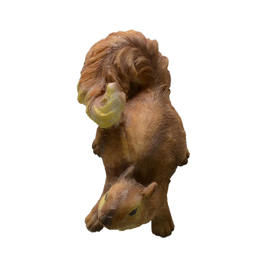 ガーデンオーナメント 壁掛け 木登りリス 3点セット 置物 動物