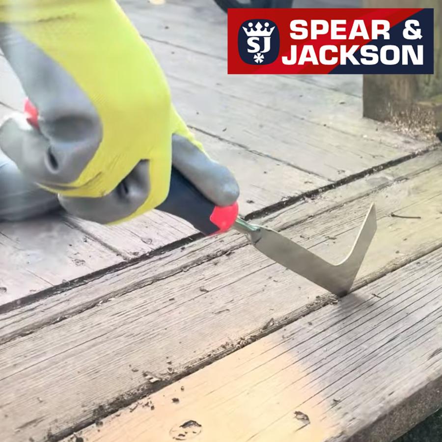 英国ブランド Spear＆Jackson ステンレス パティオナイフ 除草ナイフ 草取りナイフ ギフト