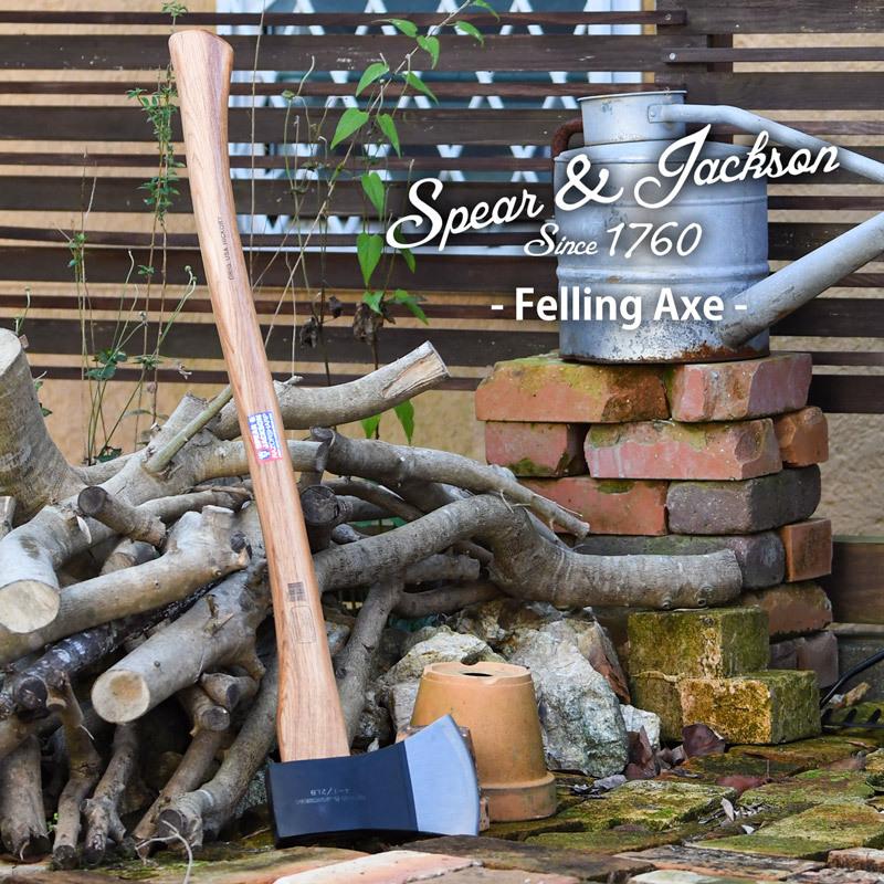 英国ブランド Spear＆Jackson アックス 斧 大サイズ : 芝生のことなら