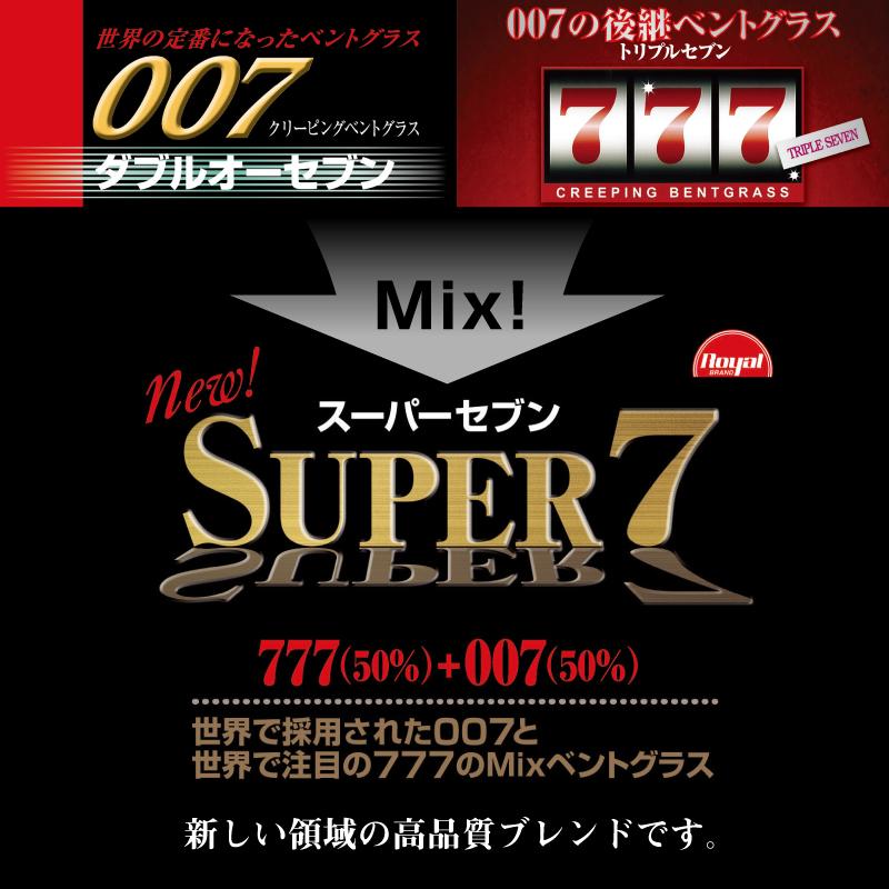 芝 芝生 種 超高級 クリーピングベントグラス Super7 スーパーセブン