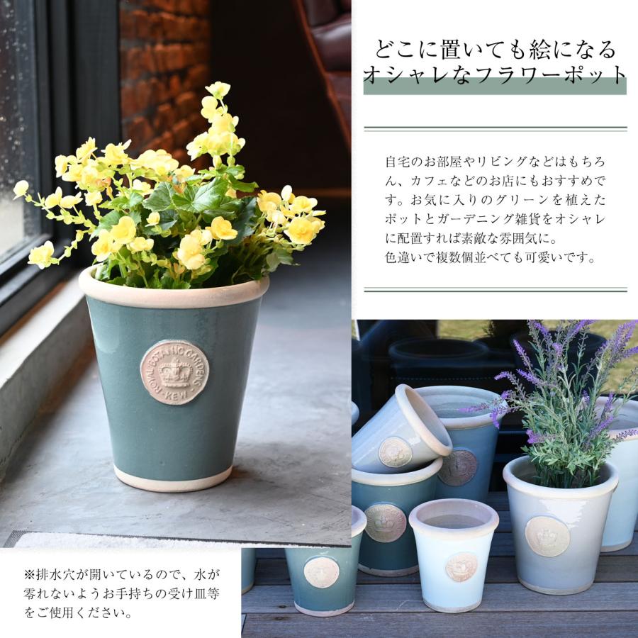 排水穴あり 英国 Terrace&Garden キューガーデン キューポット