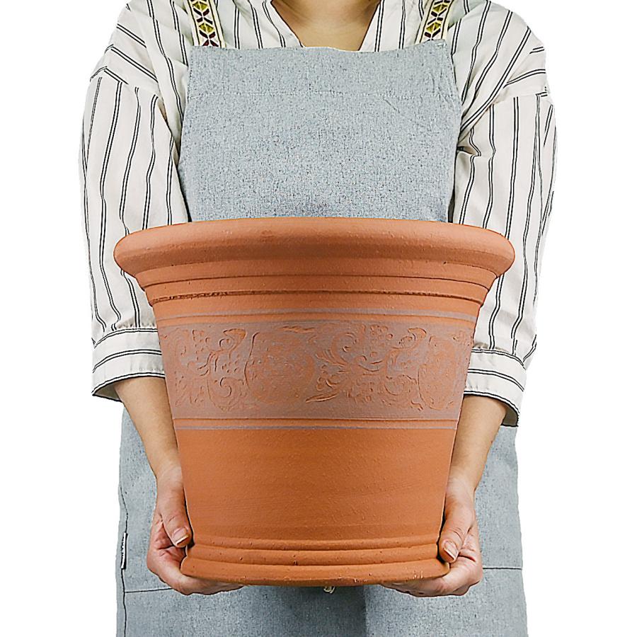 英国 ウィッチフォード シチリアンレモン 直径31cm 植木鉢 Whichford