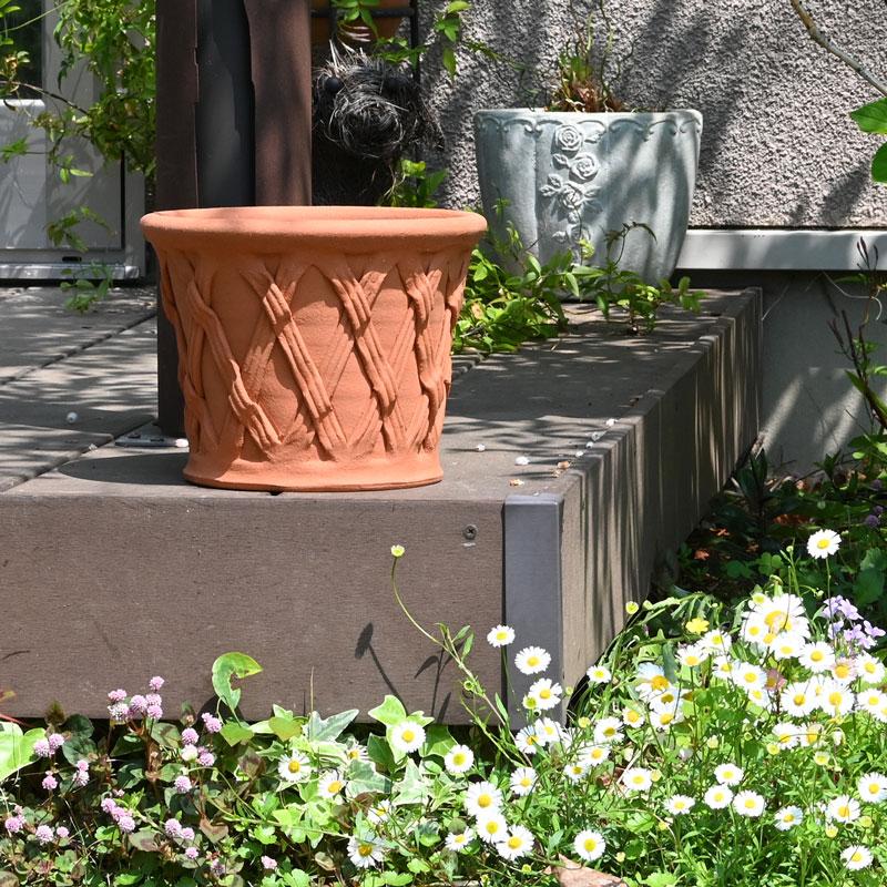 英国テラコッタ植木鉢コレクション 英国テラコッタ植木鉢コレクション アンティークフラワーポット