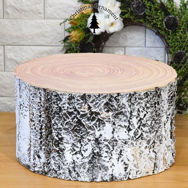 冬の切り株オブジェ ディスプレイ台 Xhd 126 芝生のことならバロネスダイレクト 通販 Yahoo ショッピング