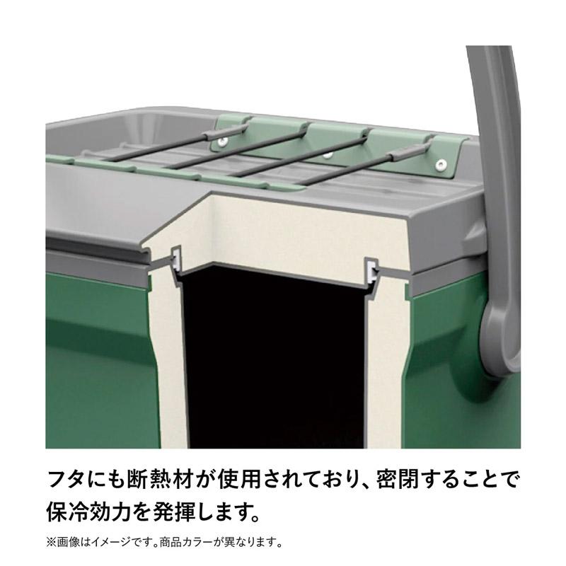 STANLEY スタンレー クーラーボックス 6.6L スタンレー グリーン チャコール ホワイト 中型ハードクーラー | STANLEY | 06