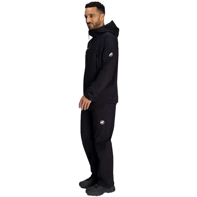 MAMMUT（マムート） Masao Light Rain-SUit AF Men black L マサオ