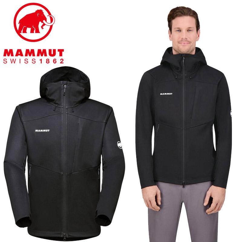 ササキ【美品】MAMMUT アルティメイトフーディ Ⅶ　アジアMサイズ MAMMUT（マムート） Ultimate VII SO Hooded Jacket AF Men