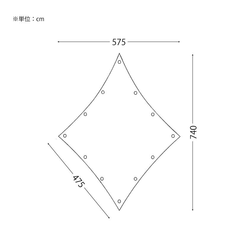 Nordisk Kari Diamond 20 ノルディスク カーリ ダイアモンド タープ 並行輸入品 142009 | NORDISK | 02