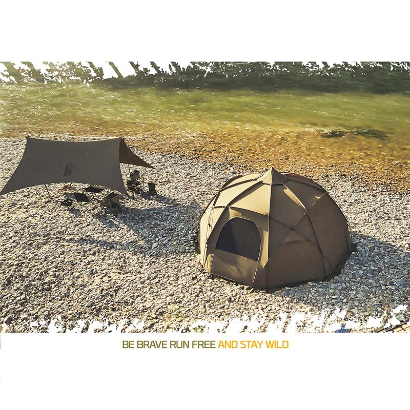 1953 Camper's Khan TENKER テント カオブラック FIELDSTYLE EXPO 2025出展記念価格 1953 CAMPERS KHAN Tenker Dome