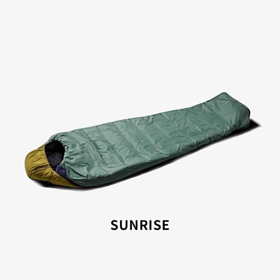 NANGA（ナンガ） ZZZ BAG 0 SUNRISE HORIZON シェラフ 寝袋 : バロネス