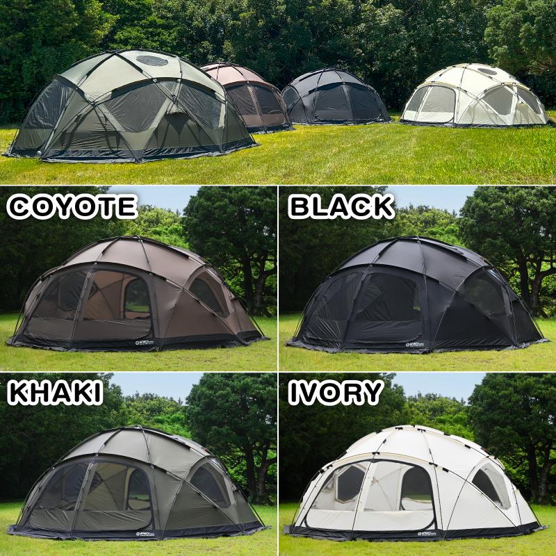テーブルプレゼント WIWO ウィーオ YAKDOME550 Coyote ヤクドーム550 コヨーテ テント ドームテント 大型 正規販売 | W!WO | 09