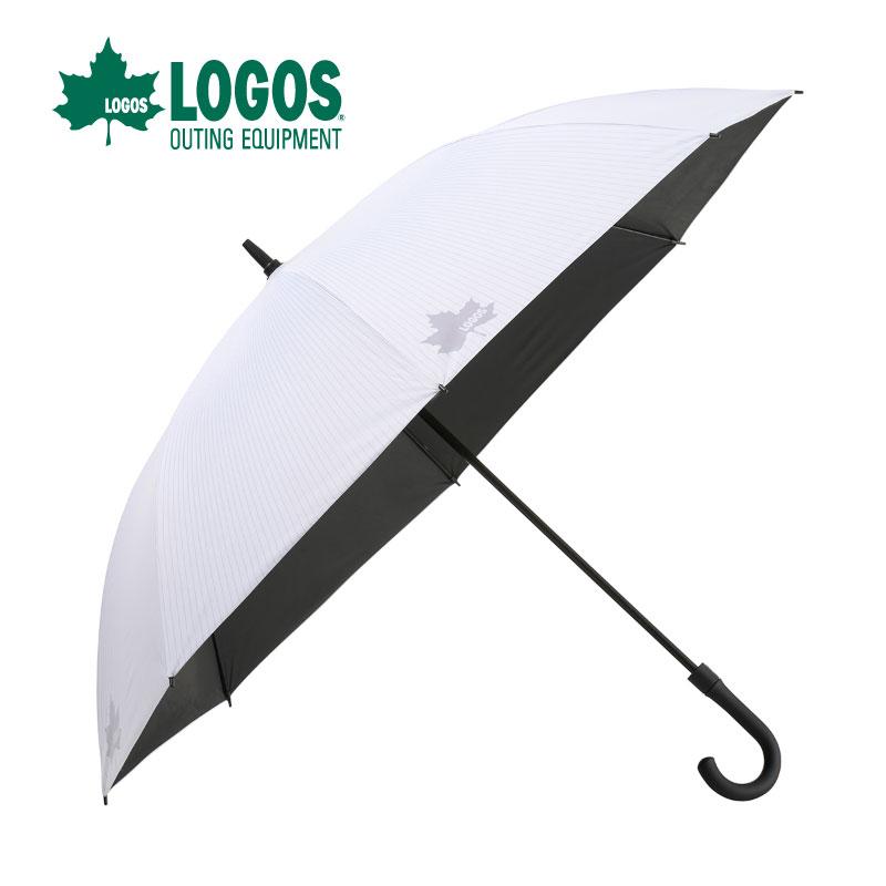 LOGOS ロゴス ソーラーブロック日傘 晴雨兼用 大型 日よけ 雨 ゴルフ スポーツ観戦 81336741 の商品画像