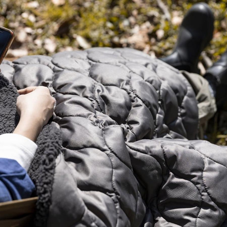 LUGH 魔法瓶ブランケットclassic エクストラスモール XS フォギー