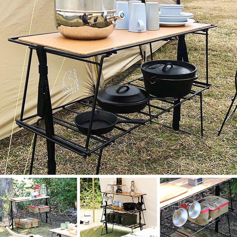 Hang Out ハングアウト Crank Stacking Rack Iron クランクスタッキングラック アイアン crk-sr90ir 送料無料 | Hang Out（アウトドア） | 02