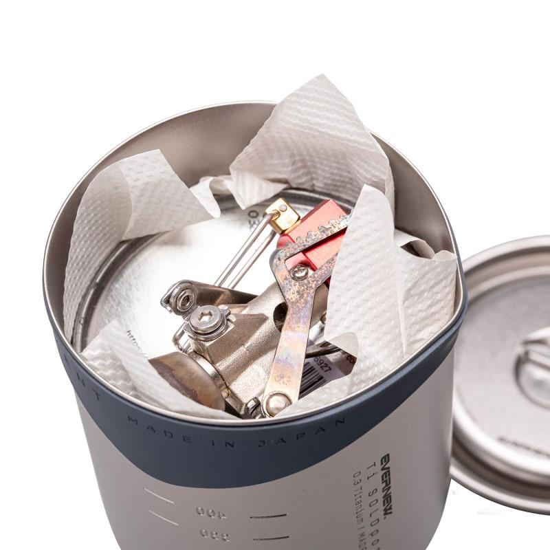 EVERNEW（エバニュー） Ti SOLO pot NH チタンソロポット ノーハンドル