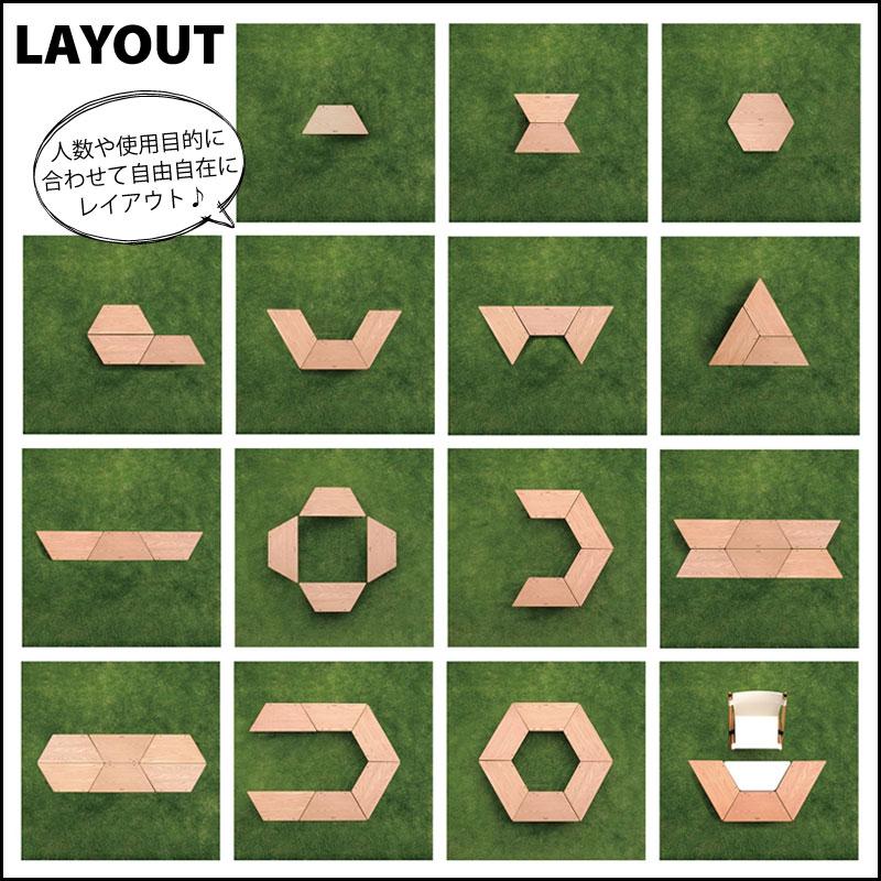 Hang Out（ハングアウト） Arch Table Stainless Top アーチテーブル