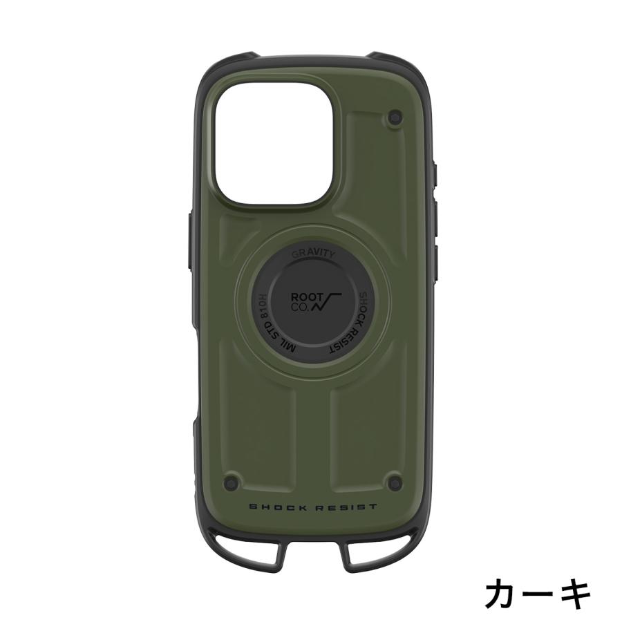 ROOT CO. ルートコー iPhone16Pro専用 GRAVITY Shock Resist Case