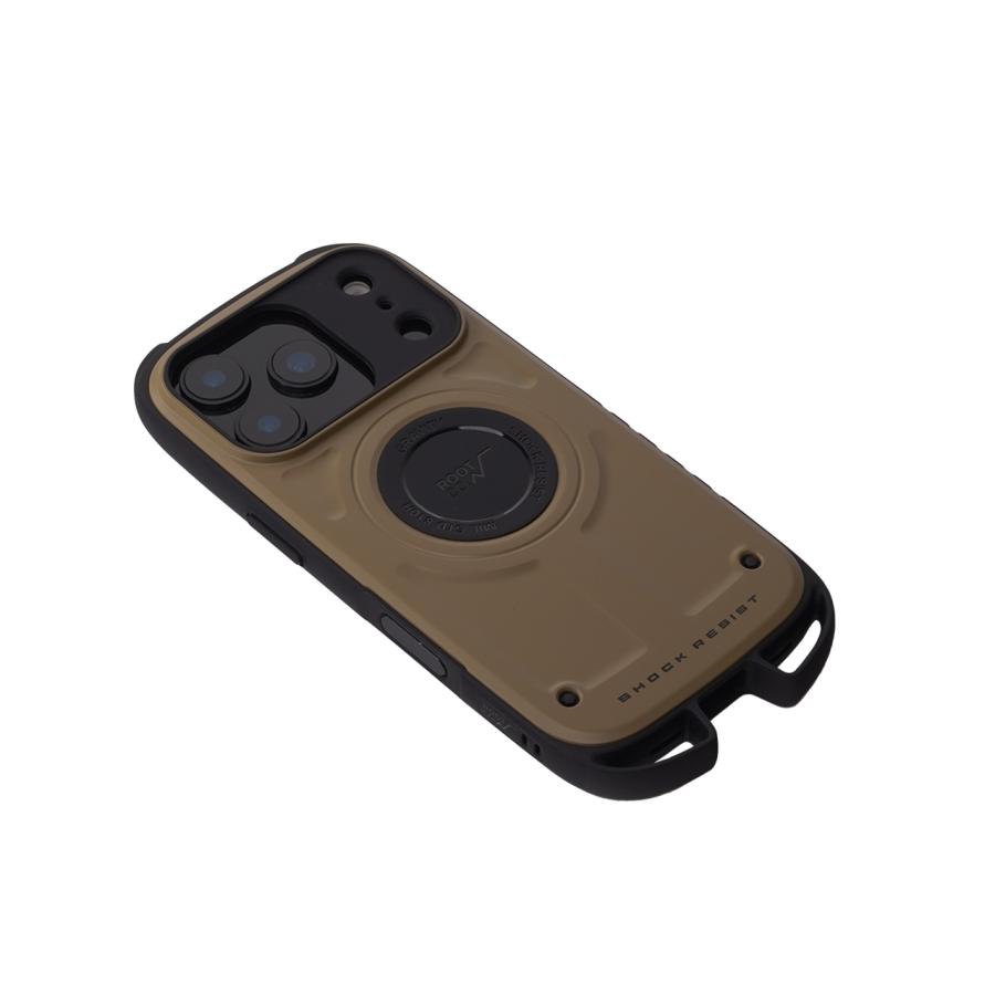 ROOT CO. ルートコー GRAVITY Shock Resist Case Rugged. iPhone17/17Pro専用 iPhoneケース ブラック ホワイト カーキ コヨーテ | ROOT CO. | 08