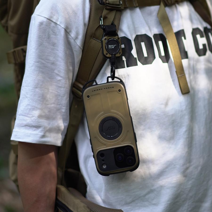 ROOT CO. ルートコー GRAVITY Shock Resist Case Rugged. iPhone17ProMax/Air専用 iPhoneケース ブラック ホワイト カーキ コヨーテ | ROOT CO. | 11