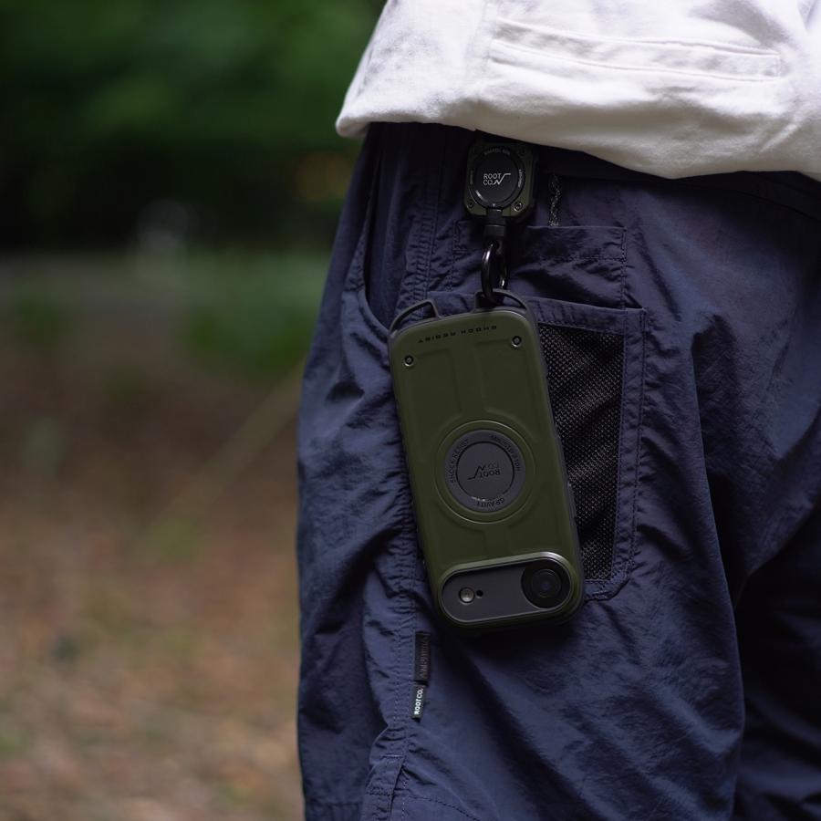 ROOT CO. ルートコー GRAVITY Shock Resist Case Rugged. iPhone17ProMax/Air専用 iPhoneケース ブラック ホワイト カーキ コヨーテ | ROOT CO. | 13