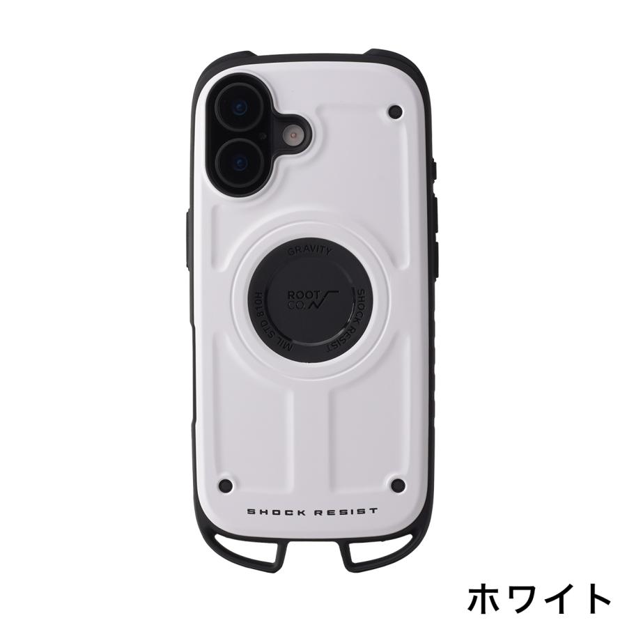 ROOT CO. ルートコー GRAVITY Shock Resist Case Rugged. iPhone17ProMax/Air専用 iPhoneケース ブラック ホワイト カーキ コヨーテ | ROOT CO. | 02