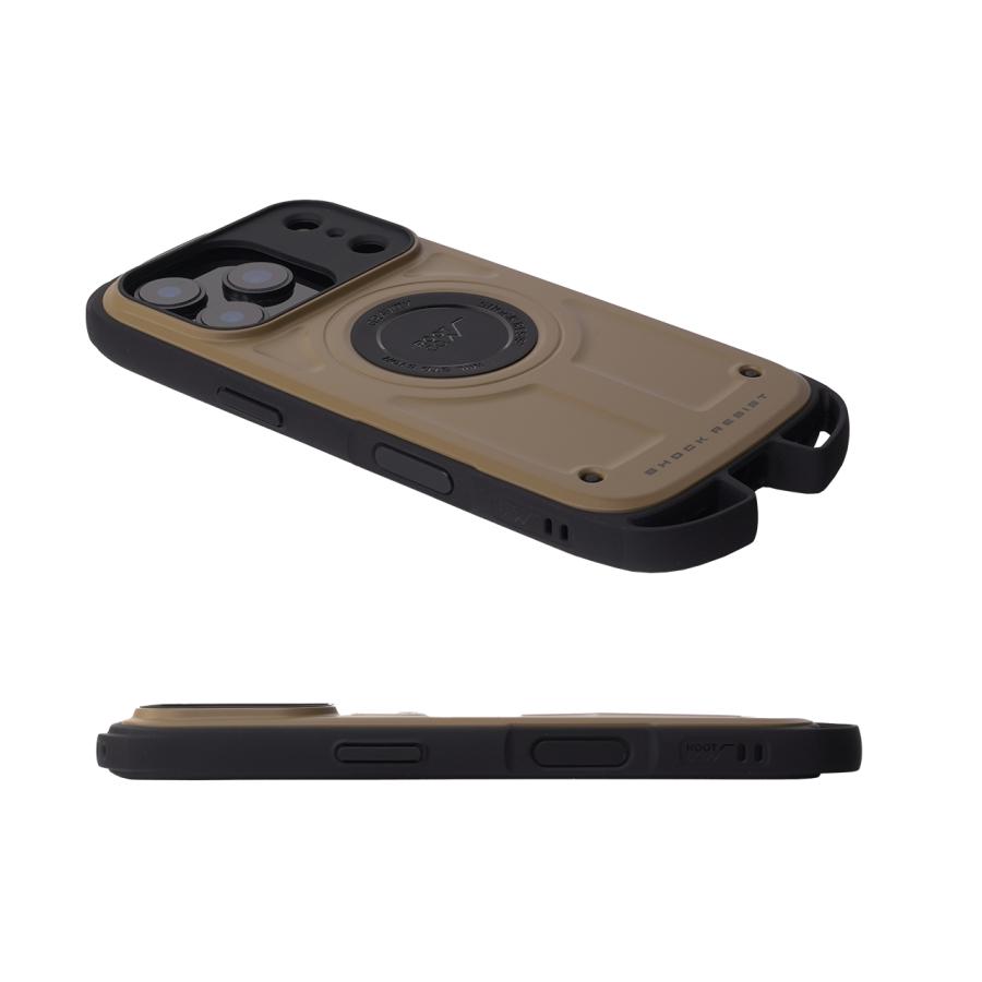 ROOT CO. ルートコー GRAVITY Shock Resist Case Rugged. iPhone17ProMax/Air専用 iPhoneケース ブラック ホワイト カーキ コヨーテ | ROOT CO. | 06