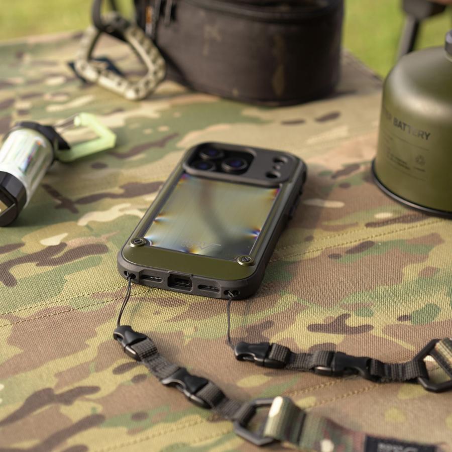 ROOT CO. ルートコー GRAVITY Shock Resist Tough & Basic Case. iPhone17/17Pro専用 iPhoneケース ブラック ホワイト カーキ コヨーテ | ROOT CO. | 13