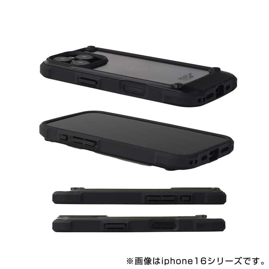 ROOT CO. ルートコー GRAVITY Shock Resist Tough & Basic Case. iPhone17/17Pro専用 iPhoneケース ブラック ホワイト カーキ コヨーテ | ROOT CO. | 06