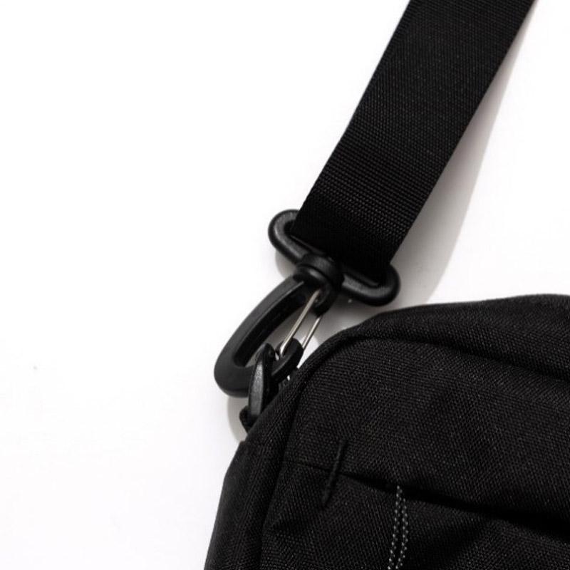 NANGA（ナンガ） 別注 コーデュラファブリックショルダーバッグ BLACK