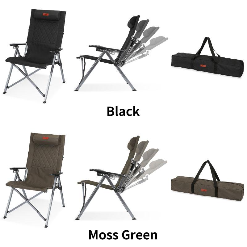正規販売 KOVEA コベア RECLINER RELAX CHAIR BLACK MOSS GREEN リクライナーリラックスチェア ブラック モスグリーン アウトドア | KOVEA | 11