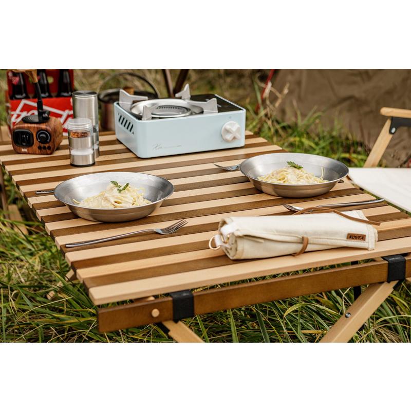コベアテーブル 正規販売】KOVEA コベア BELLO WOOD ROLL TABLE M ベロウッド