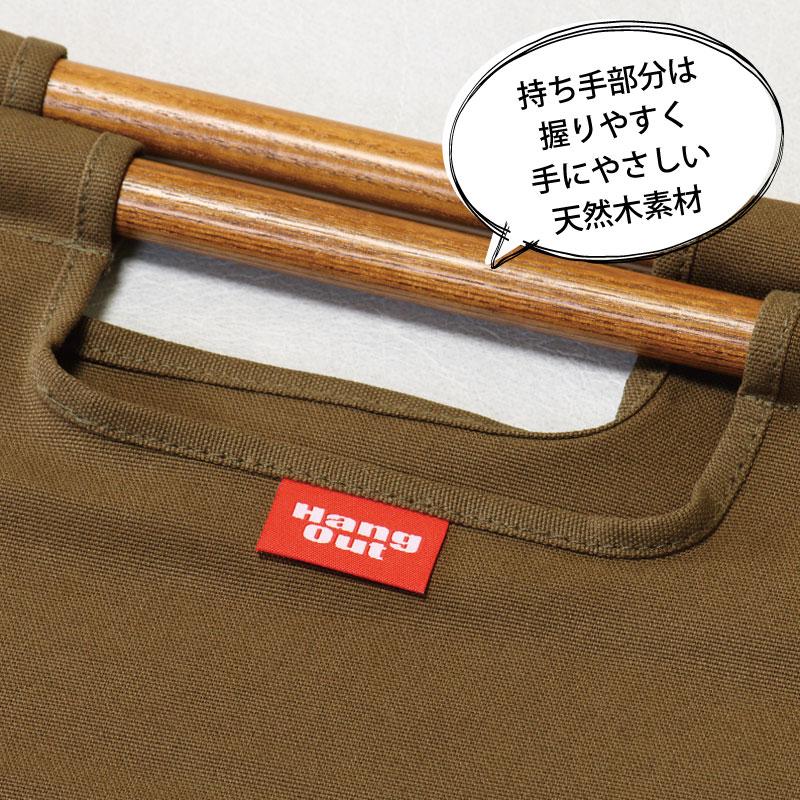 Hang Out ハングアウト Log Carry ログキャリー 選べる2色 ネイビー オリーブ アウトドア キャンプ バーベキュー 収納 バッグ カバン lgc-400-nv lgc-400-ol | Hang Out（アウトドア） | 04