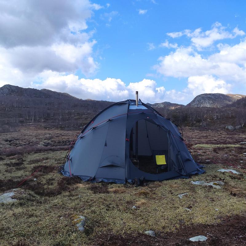 NORTENT Nortent Gamme 8 Arctic stone grey & Innertent NORTENT Nortent Gamme 8 Arctic stone grey & Innertent