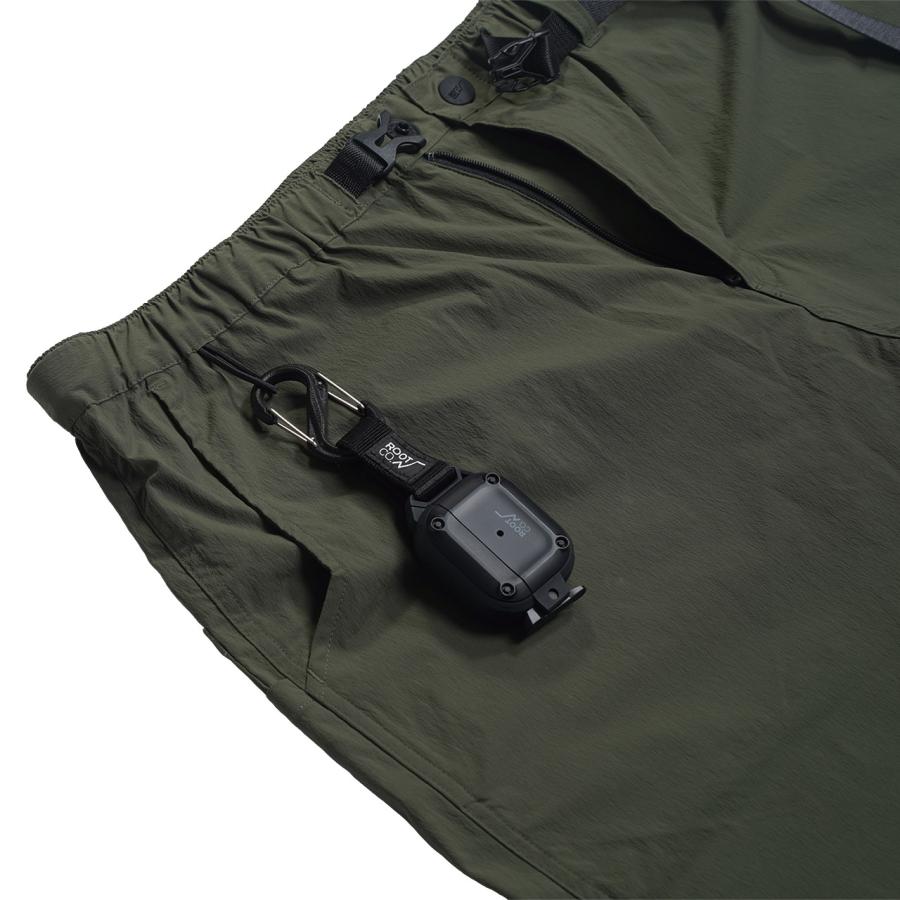 ROOT CO. ルートコー PLAY STRETCH UTILITY Shorts ブラック カーキ チャコールグレー M L XL ショートパンツ メンズ キャンプ アウトドア_12