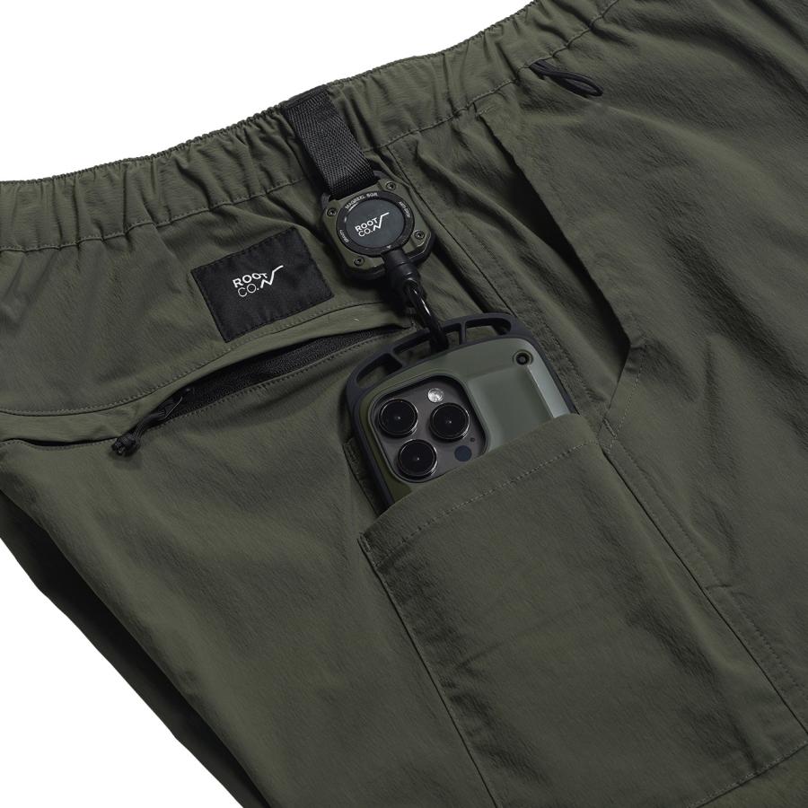 ROOT CO. ルートコー PLAY STRETCH UTILITY Shorts ブラック カーキ チャコールグレー M L XL ショートパンツ メンズ キャンプ アウトドア_14