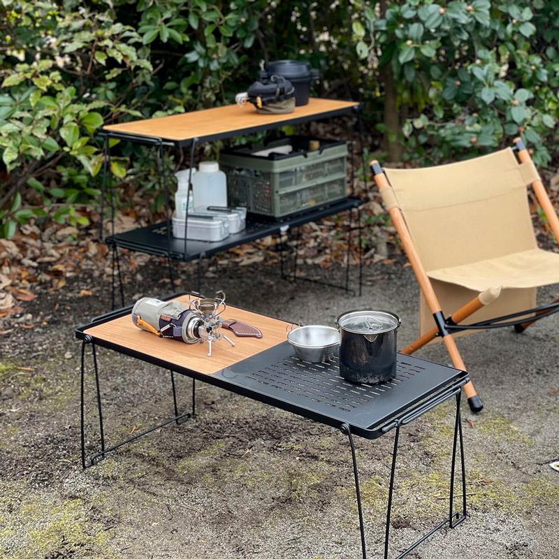 Hang Out ハングアウト STR-9035ST Stera Stacking Table Steel ステラスタッキングテーブル スチール ローテーブル | Hang Out（アウトドア） | 03