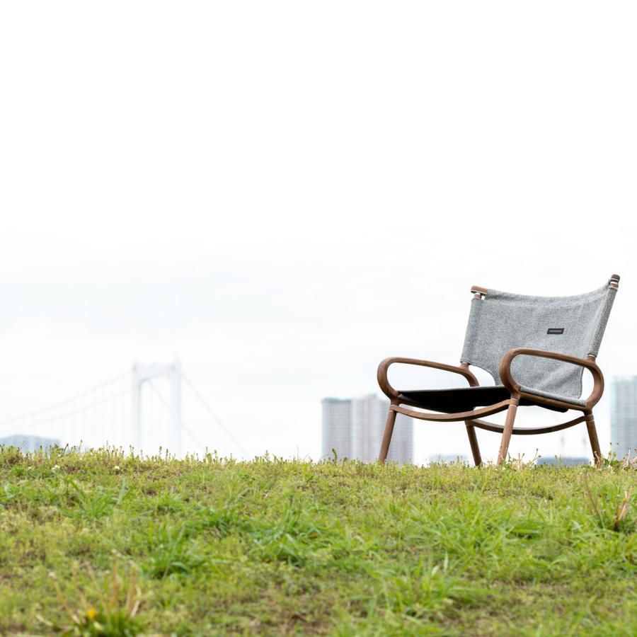ikikiグランドチェア　ウォルナット IKIKI｜イキキ グランドチェア ウォルナット ファブリック