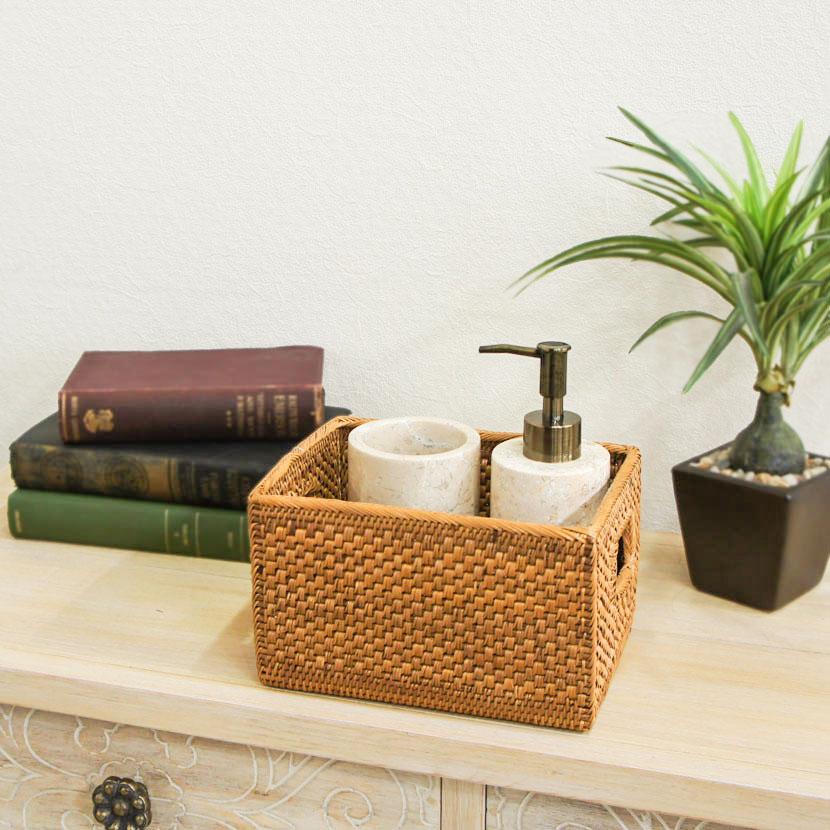 アタ製品 アタかご アタ小物入れ バスケット 収納かご 編まれた
