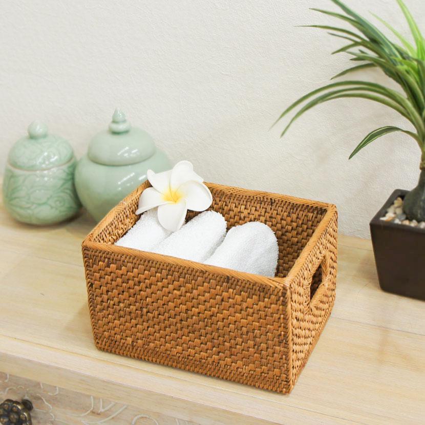 アタ製品 アタかご アタ小物入れ バスケット 収納かご 編まれた