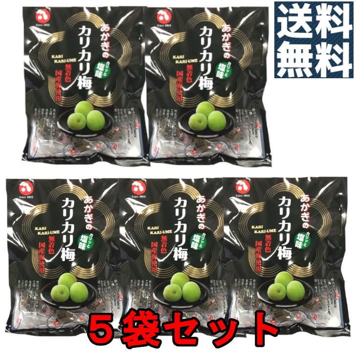 限定品】 2023年製 赤城フーズ 種とりカリカリ梅 1袋 230g 種なし 業務用 熱中症対策 『値下げしました』送料込み!元祖カリカリ梅 国産無着色 あかぎのカリカリ梅