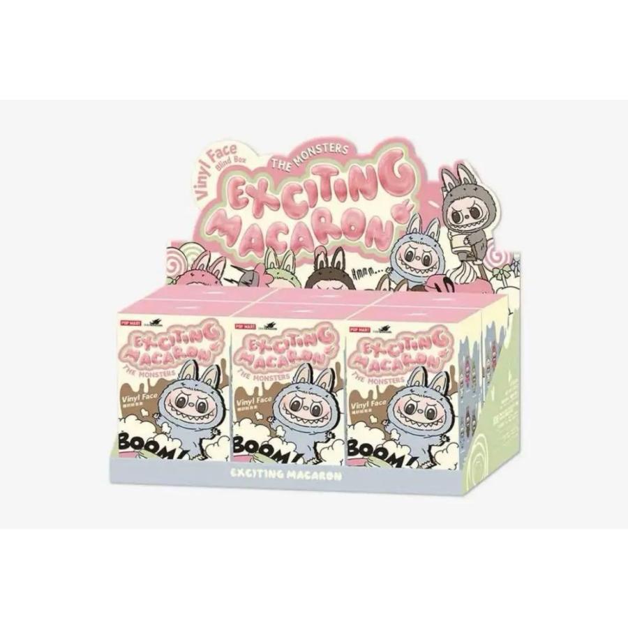 【正規品・即発送】 THE MONSTERS Exciting Macaron シリーズ ラブブ Labubu マカロン ピース ぬいぐるみ  ブラインドボックス POP MART ポップマート | POP MART | 01