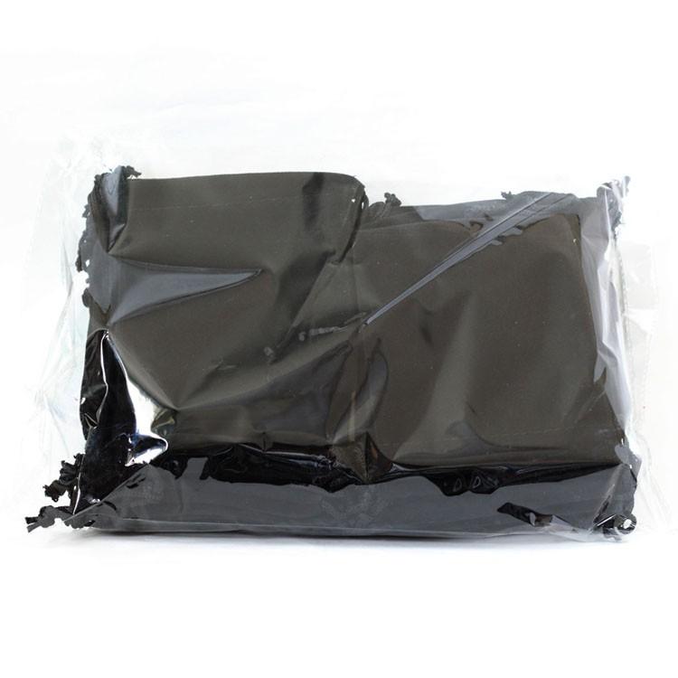 ジュエリーポーチ ケース 袋  ベロア 高級ベルベット風 ジュエリー保存 巾着袋 ブラック 黒 長方形12×10cm 50枚 |  | 03