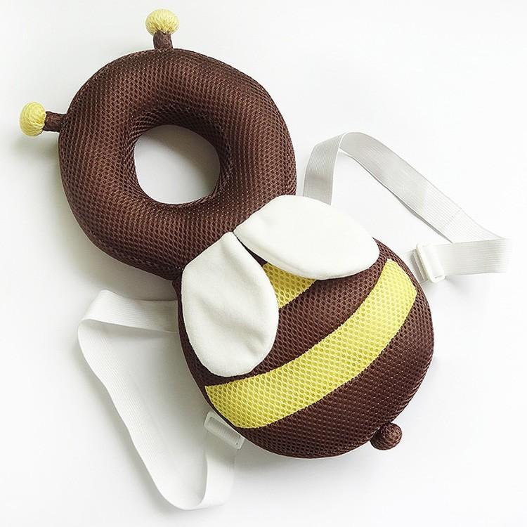 ミツバチ 赤ちゃん 転倒防止 クッション リュック 転倒防止クッション 頭