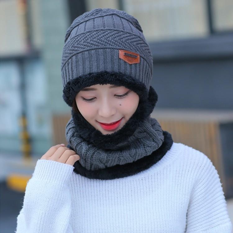 ニット帽 秋冬 帽子 ネックウォーマー セット 新作 2点セット ニット帽＋ネックウォーマー 帽子 ポンポン