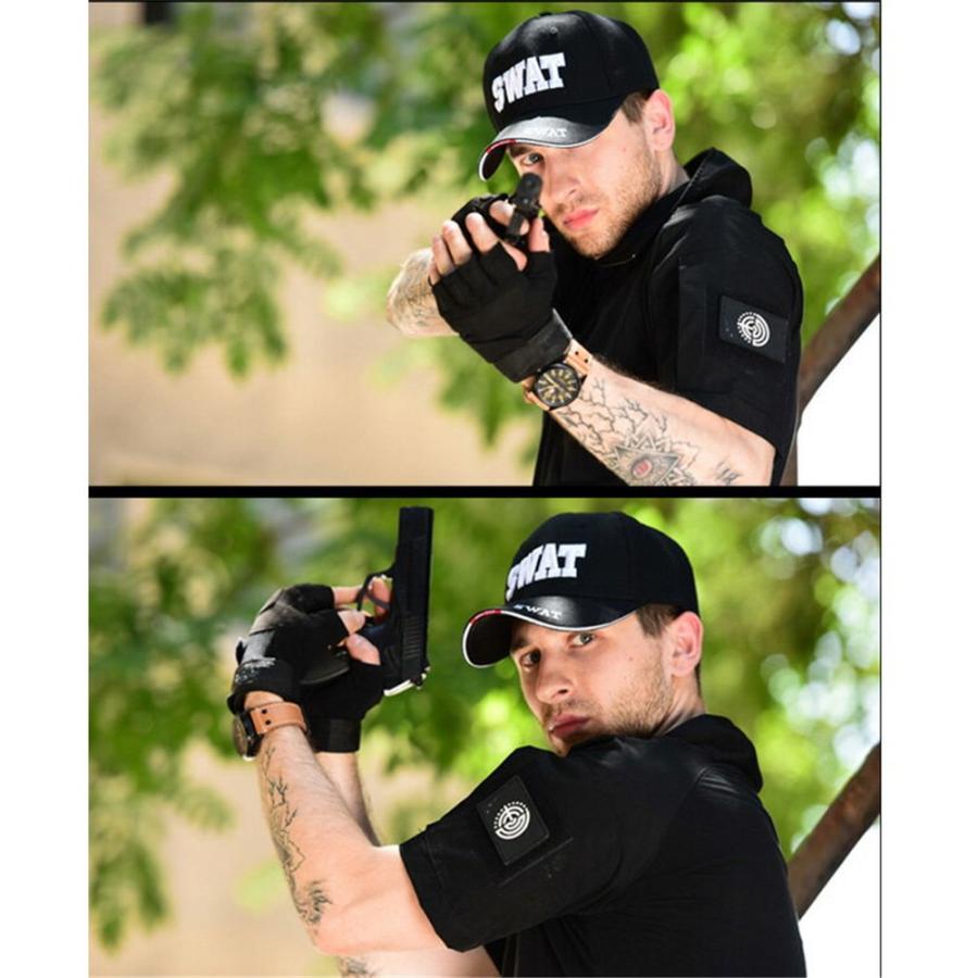 SWAT コスプレ キャップ 帽子 コス メンズ レディース 警察官 警官 ミリタリー ハロウィン 仮装 衣装 刺繍 男女兼用 送料無料 |  | 05