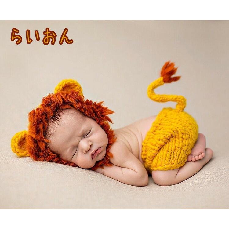 ベビー コスチューム 寝相アート 赤ちゃん 着 秋冬 冬 ニット帽 パジャマ ハロウィン  コスプレ 仮装 衣装 出産祝い 子供 記念写真 |  | 11
